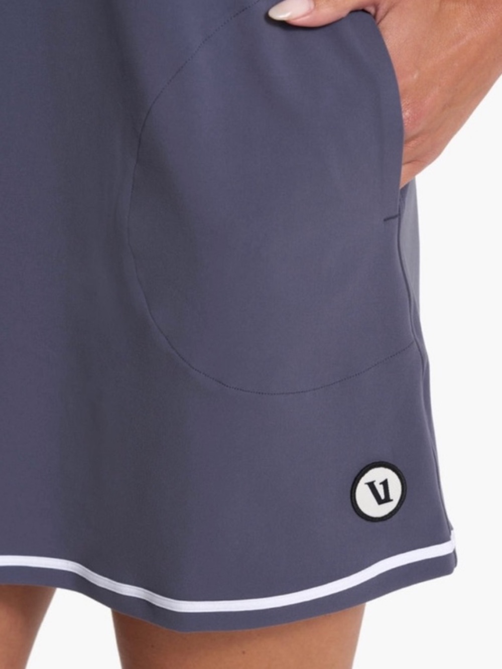 Vuori Women's Volley Dress - Azure Medium - Picture 6 of 13